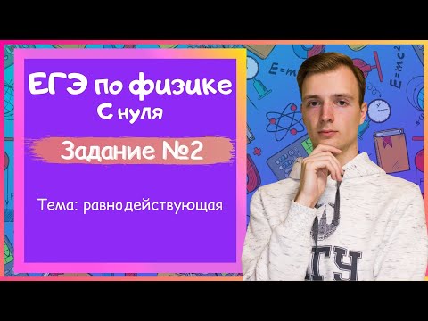 Видео: Задание 2 ЕГЭ по физике. Равнодействующая