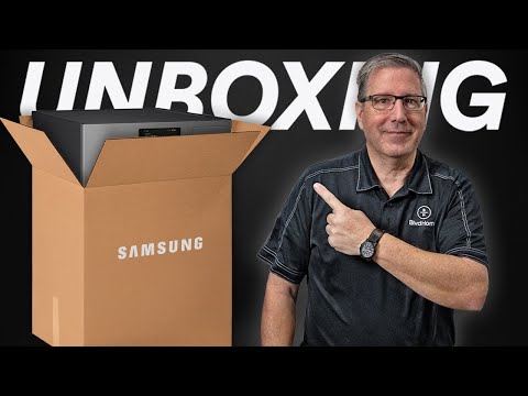 Видео: Распаковка и настройка стирального комбо Samsung