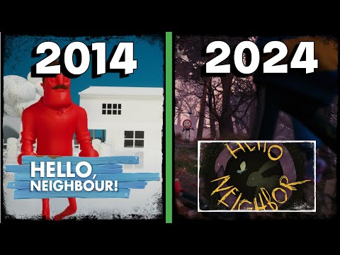 Видео: Какой путь прошёл Hello Neighbor за всё время? / Какой путь прошёл Привет сосед за 10 лет?