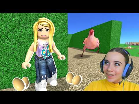 Видео: ПОБЕГ ОТ КУРИЦЫ в ROBLOX!