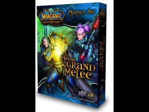 Видео: Распаковка World of Warcraft TCG Arena Grand Melee: Alliance Дак кто Лучше Альянс или Орда?