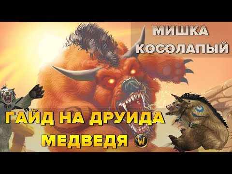 Видео: Гайд на Друида МЕДВЕДЯ (Druid Feral Tank) | World of Warcraft: Classic