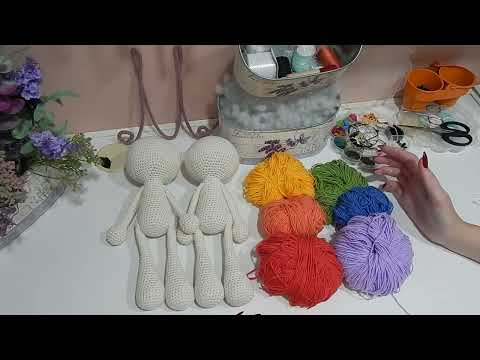 Видео: ♥♥ вяжу радужные игрушки ♥♥