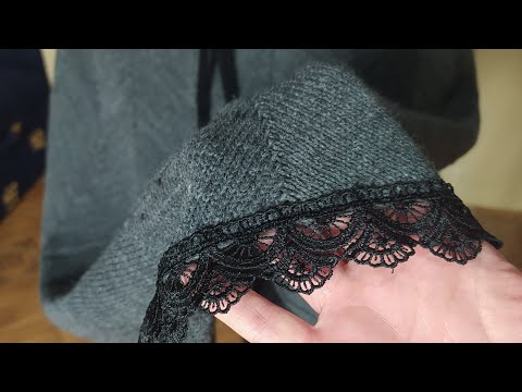 Видео: Юбка "Паркет" на любой вязальной машине. ч.2.