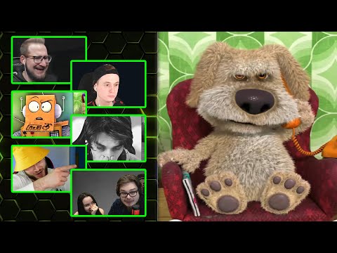 Видео: Реакция Летсплейщиков на Говорящего Бена ► Говорящий Бен