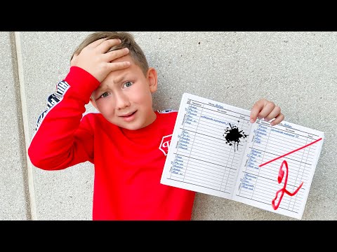 Видео: СЕНЯ получил ДВОЙКУ и ОБМАНУЛ маму