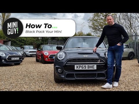 Видео: Как упаковать MINI в черный цвет | Mini Cooper S Sport 2019 | Снять передний бампер