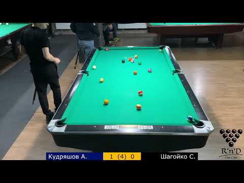 Видео: Кудряшов А. – Шагойко С. «8». Полуфинал. 17.11.2024. Roll'n'Draw Pool Club