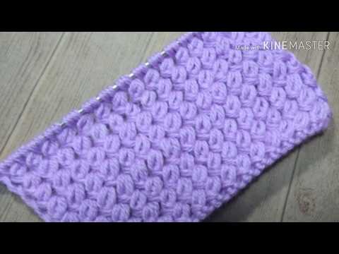 Видео: Новейший узор спицами. Всего 2 ряда.