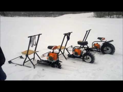 Видео: 2 Мотосани Муравей 2017