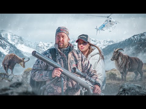Видео: СМЕРТЕЛЬНО ОПАСНАЯ охота в Новой Зеландии на гималайского тара и серну. ЛОВИМ и ГОТОВИМ лобстеров