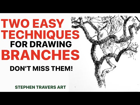 Видео: Перестаньте рисовать ветки, похожие на змей!