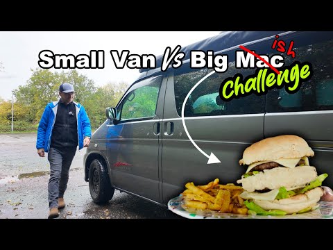 Видео: Соревнование «Маленький фургон против Большого Мака» и уютная осенняя жизнь в фургоне