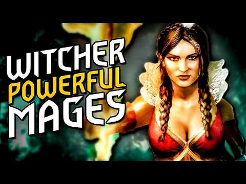 Видео: Ведьмак. 30 могущественных колдунов континента