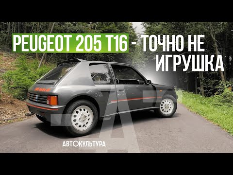 Видео: Peugeot 205 T16. Недостижимая Группа Б | Тест-драйвы Давида Чирони