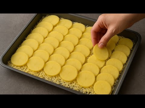 Видео: Когда у вас есть 2 картофелины, приготовьте это восхитительное блюдо! Все соседи будут просить его!