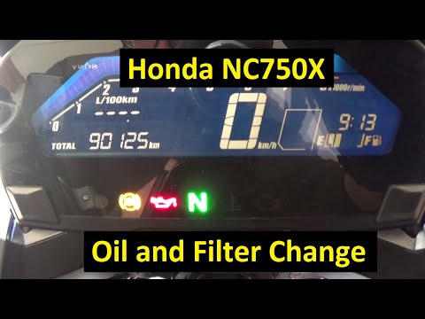 Видео: Honda NC750X — сервисное обслуживание на 90 000 км
