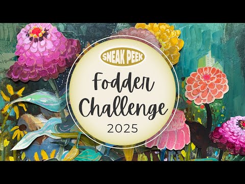 Видео: Вы не поверите, сколько произведений искусства я создала на Fodder Challenge 2025!