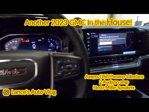 Видео: Еще один грузовик GMC/Chevrolet 2023 года с DSP/предусилителем Axxess. Полное обновление аудиосис...