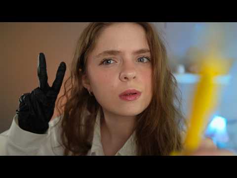 Видео: ASMR быстрое непрофессиональное обследование черепных нервов 🤨 Medical ASMR Roleplay