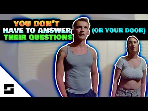 Видео: Полицейские-хулиганы требуют уважения. Я не отвечаю на вопросы.