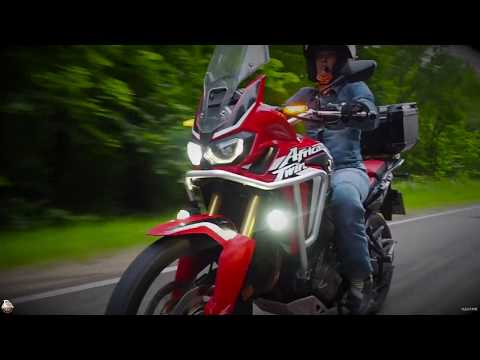 Видео: Honda Africa Twin (CRF1000 L) - Тест от Ксю /Roademotional
