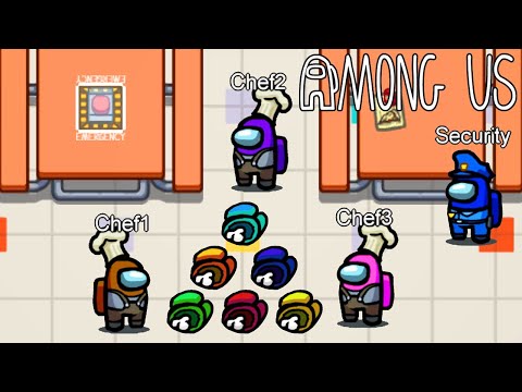 Видео: Конкурс «Повара в кафетерии» на канале Among Us!