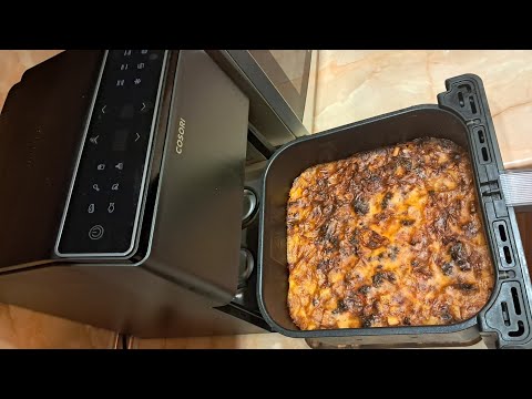 Видео: Мусака, запеченная во фритюрнице Cosory Dual Blaze 👌