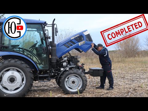 Видео: Батько вчив - "Машина любить ласку, догляд та змазку"! Технічне Обслуговування Трактора ДТЗ 504 KKU.