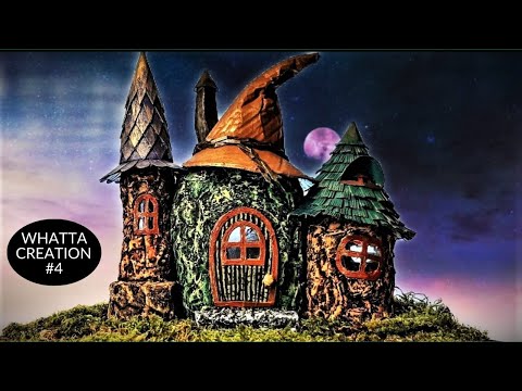 Видео: DIY Witch House Using Plastic Bottles | Fairy House | Casa de Hadas | Сказочный дом | परियों का घर