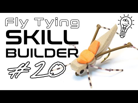 Видео: Мастер-класс по вязанию мушек №20 | Защемление пены, склеивание листов пены и сжигание пены