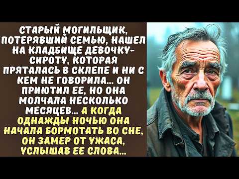 Видео: МОГИЛЬЩИК приютил СИРОТУ, жившую на кладбище, а когда ОНА заговорила во сне, он остолбенел…