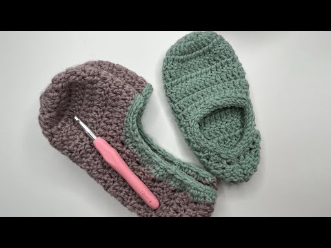 Видео: ТАПОЧКИ СЛЕДКИ ВЯЗАНИЕ КРЮЧКОМ 🧶
