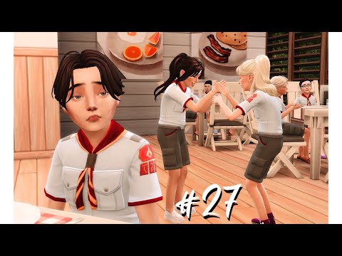 Видео: Ферма на миллион #27 - Скаутский летний лагерь  [The Sims 4]