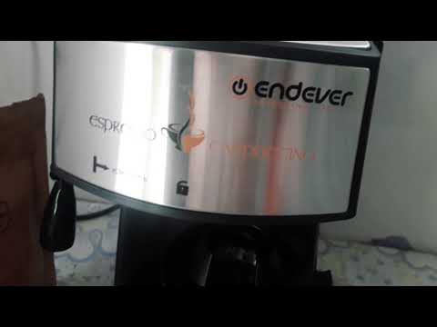 Видео: Кофе из кофемашины Endever Costa 1050