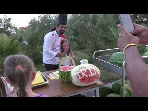 Видео: ТУРЦИЯ - Обзор Ресторана в Отеле Hedef Beach Resort - Restaurant Review at Hedef Beach Resort