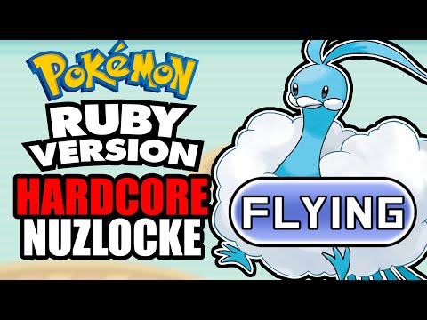 Видео: Pokemon Ruby Hardcore Nuzlocke — только летающие типы!
