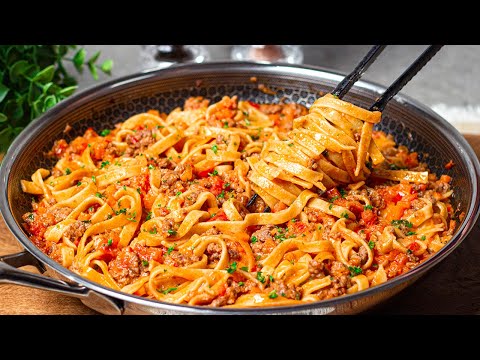 Видео: Этот рецепт сведет вас с ума! Таких вкусных макарон я еще не ела! 🔝 3 рецепта