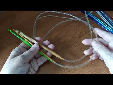 Видео: #тунисскоевязание Школа тунисского вязания, урок 1 - виды крючков для тунисского вязания #lusi_ten