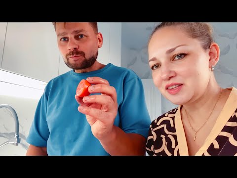 Видео: ВЛОГ Готовлю ужин для мужа/ Новое платье очень понравилось! Как я хожу в магазин пока МУЖ НА РАБОТЕ