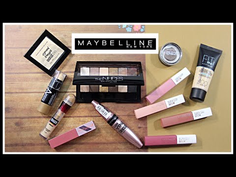 Видео: ВСЕ ЛИЦО ОДНИМ БРЕНДОМ: Maybelline