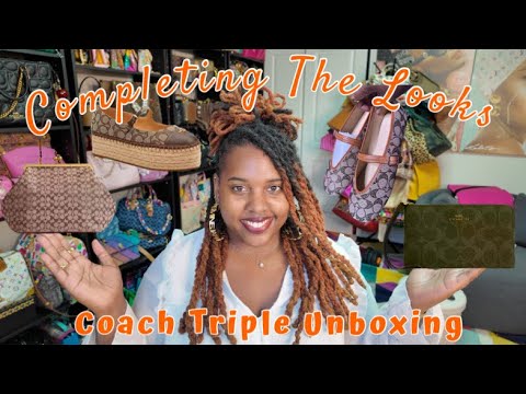 Видео: Распаковка Coach Triple | Как я завершила образы 👜🥿👡 | Всё пошло не по плану