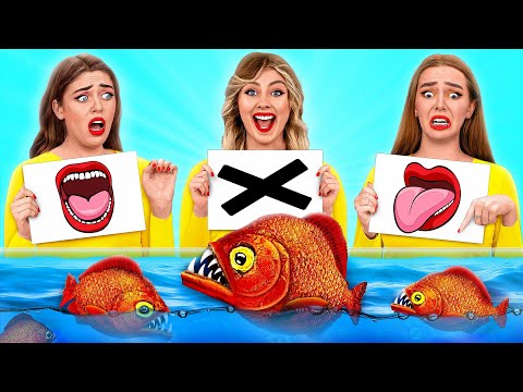 Видео: Откуси Лизни или Ничего Челлендж | Смешные Ситуации с Едой от Mega DO Challenge