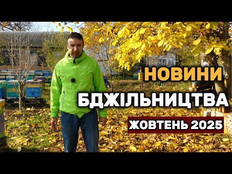 Видео: Новини бджільництва жовтень 2025