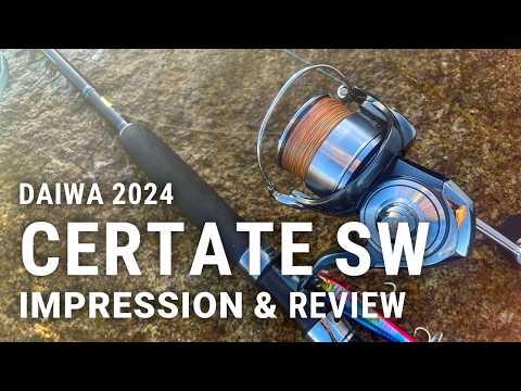 Видео: DAIWA Certate SW 2024 — спиннинговая катушка средней прочности. Впечатления и обзор.
