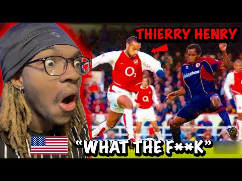Видео: Тьерри Анри не был человеком 😤 | Быстрее, чем пуля🔥 — American Reacts