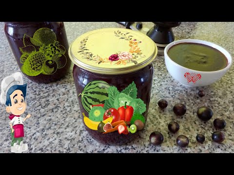 Видео: Соус из Черной Смородины к Мясу на Зиму