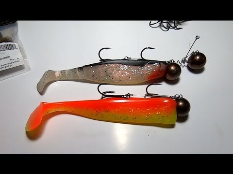 Видео: Монтаж КРУПНЫХ силиконовых ПРИМАНОК для ТРОЛЛИНГА.. Как оснастить силикон XXL для ходового джига???.