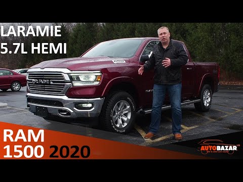Видео: 2020 RAM 1500 Laramie 5.7 Hemi  с Rambox® и Multi-function Tailgate. Отличия от Longhorn и Limited