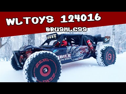 Видео: Обзор и тест Wltoys 124016. Пустынная багги в масштабе 1/12